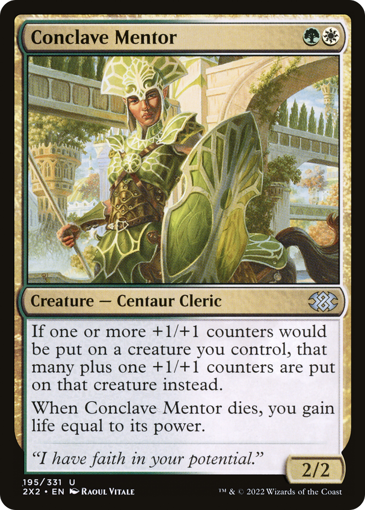 Conclave Mentor (2X2-195) (Foil)