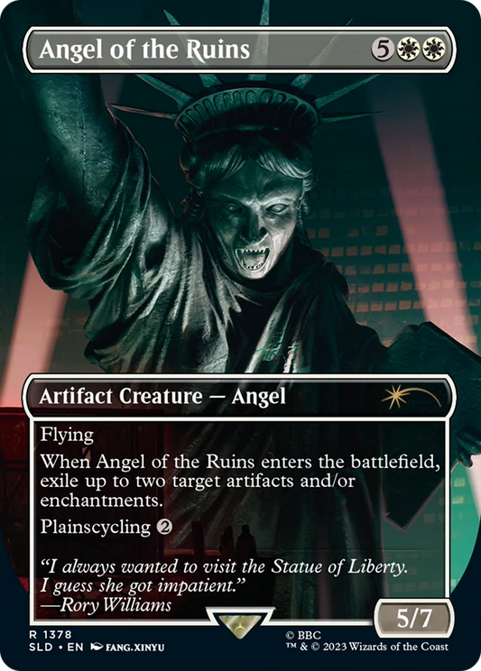 Angel of the Ruins (SLD-1378) (Borderless)