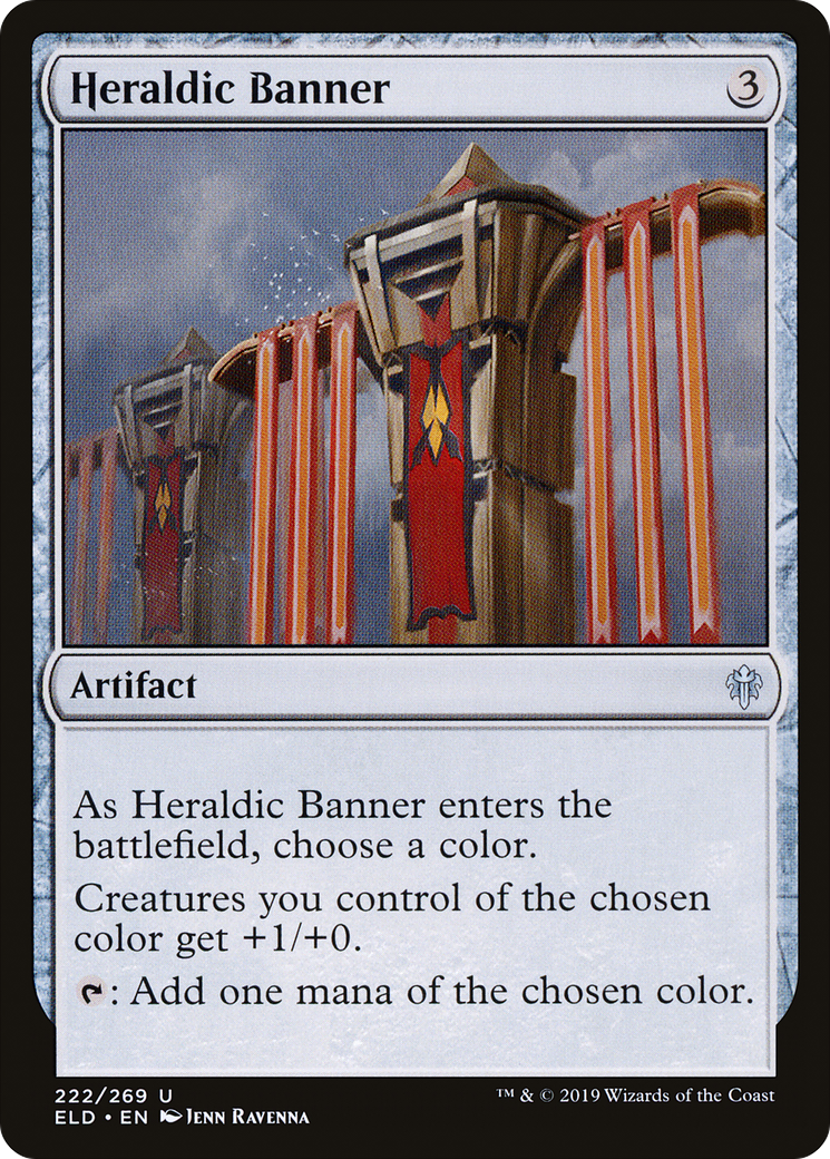 Heraldic Banner (ELD-222) (Foil)