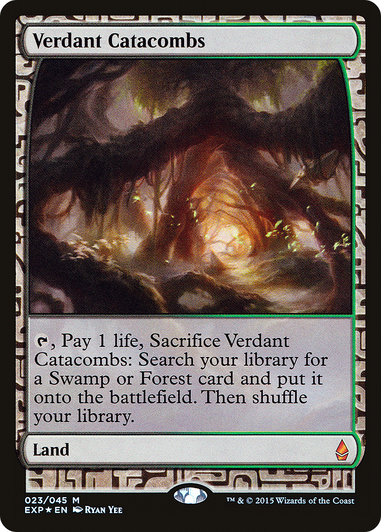 Verdant Catacombs (EXP-023) (Foil)