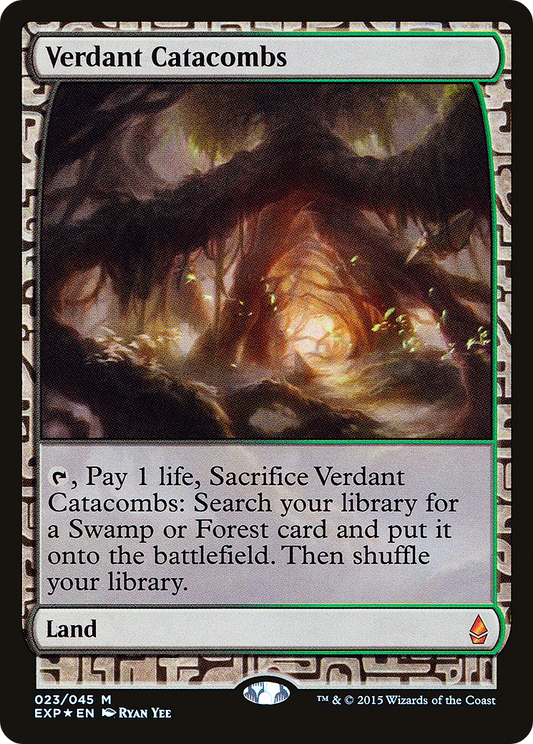 Verdant Catacombs (EXP-023) (Foil)