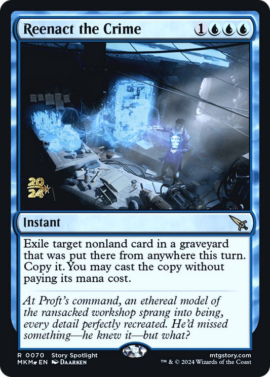 Reenact the Crime (PRE-70S) (Foil)