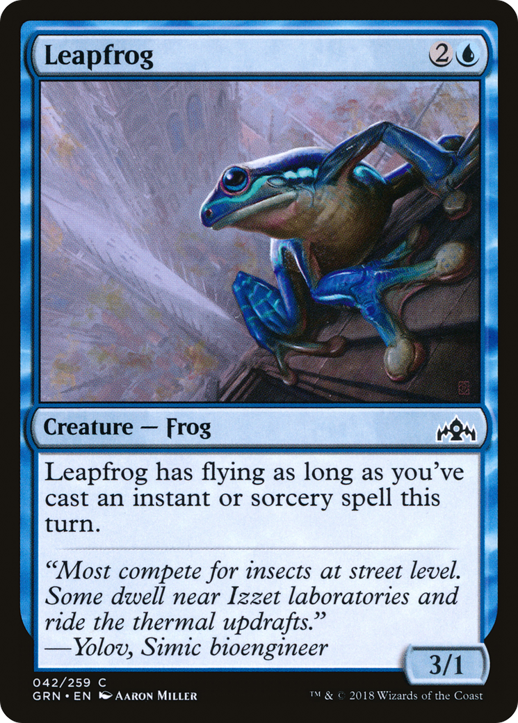 Leapfrog (GRN-042) (Foil)