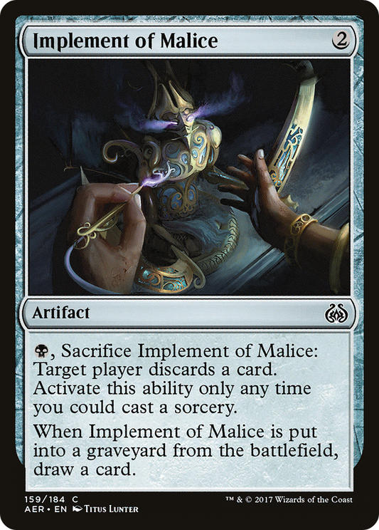 Implement of Malice (AER-159) (Foil)