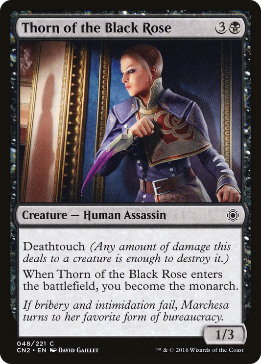 Thorn of the Black Rose (CN2-048) (Foil)