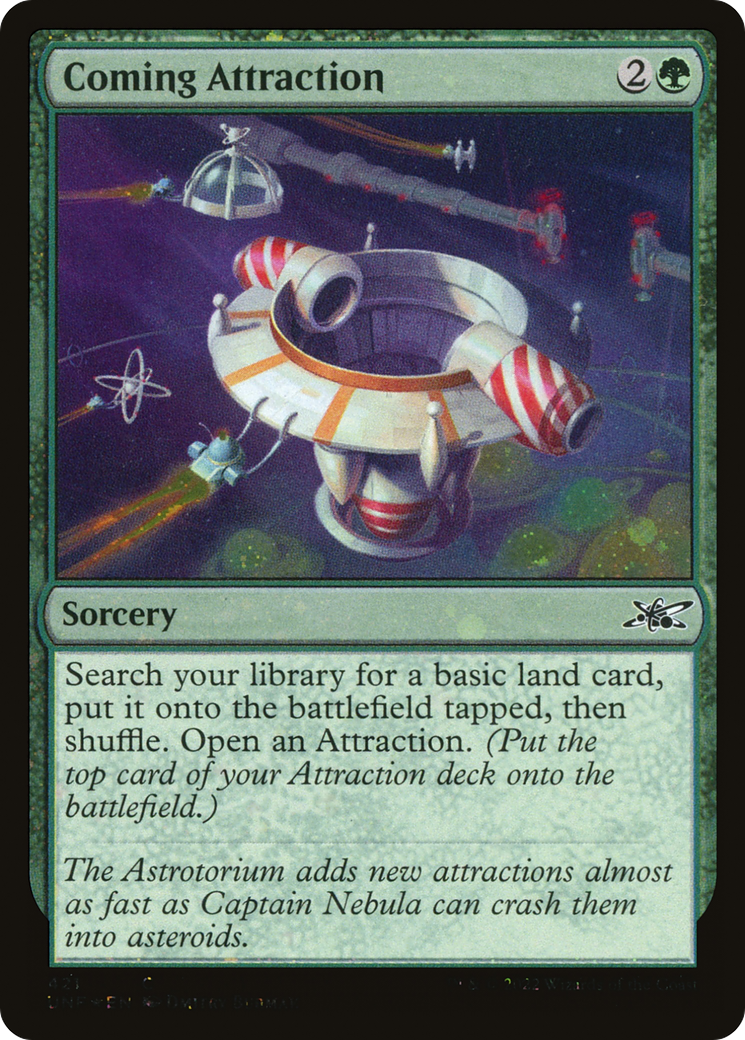 Coming Attraction (UNF-421) (Galaxy Foil)
