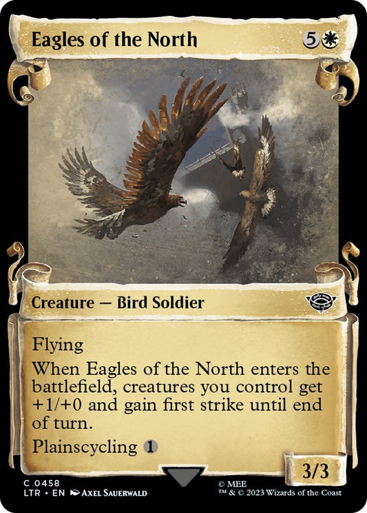 Eagles of the North (LTR-458) (Showcase) (Scroll)