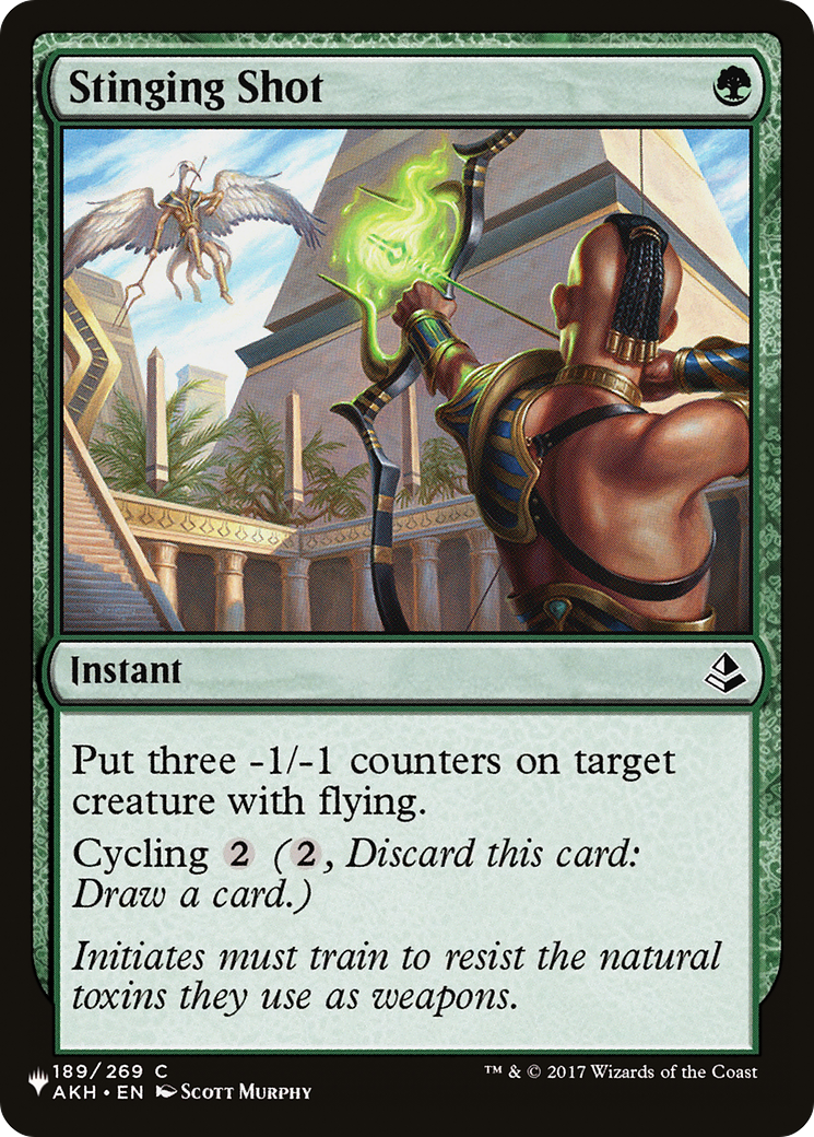 Stinging Shot (LIST-AKH-189)