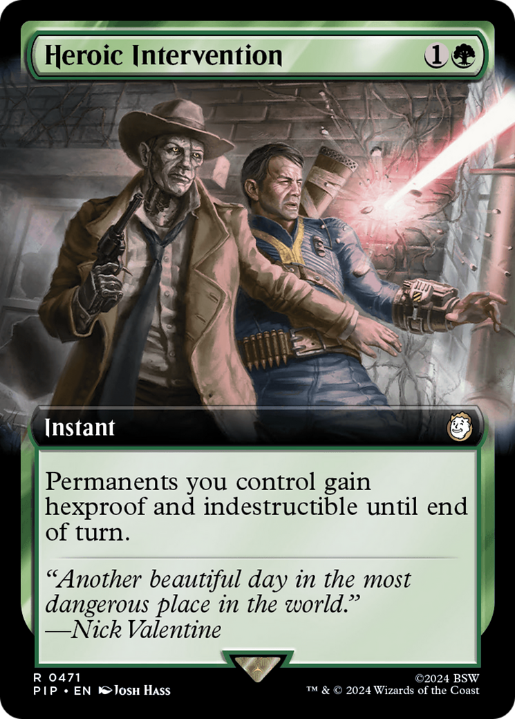 Heroic Intervention (PIP-471) (Extended Art) (Foil)