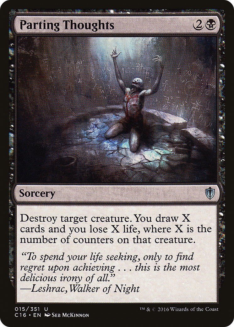 Parting Thoughts (C16-015)