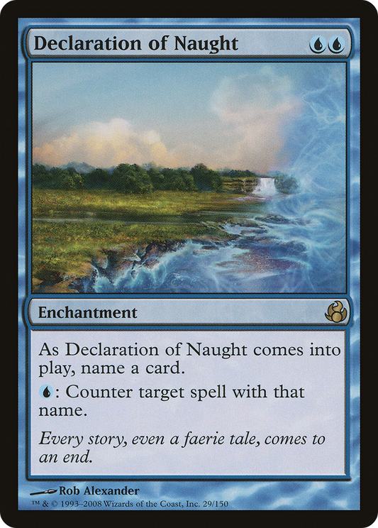 Declaration of Naught (MOR-029) (Foil)