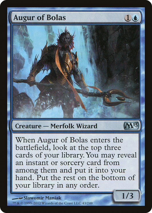 Augur of Bolas (M13-043) (Foil)