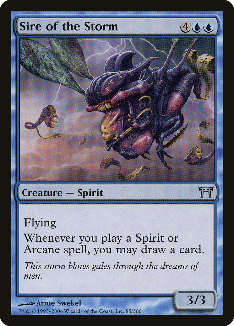 Sire of the Storm (CHK-085) (Foil)