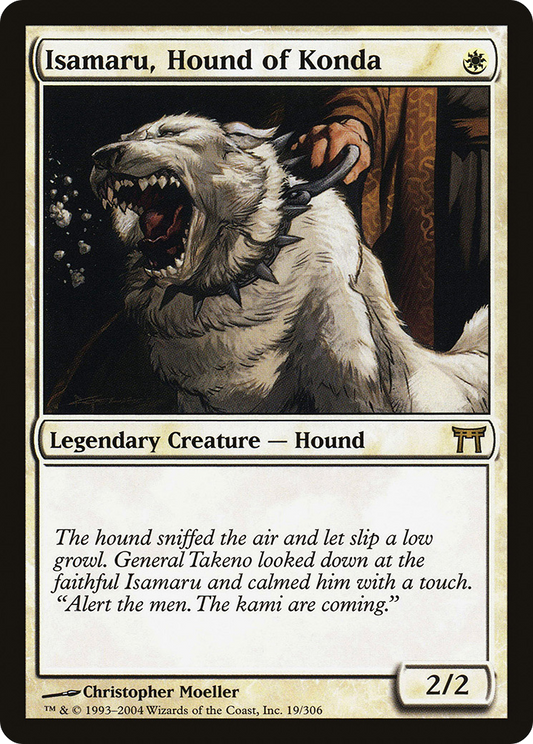 Isamaru, Hound of Konda (CHK-019) (Foil)