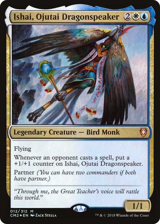 Ishai, Ojutai Dragonspeaker (CM2-012) (Foil)