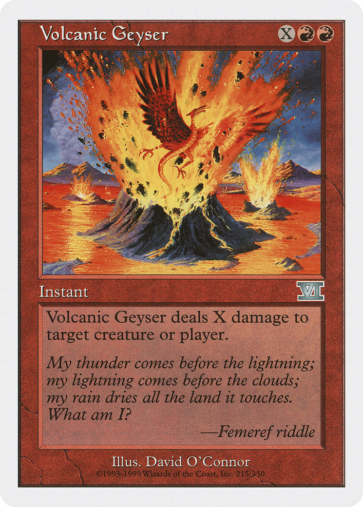Volcanic Geyser (6ED-215)