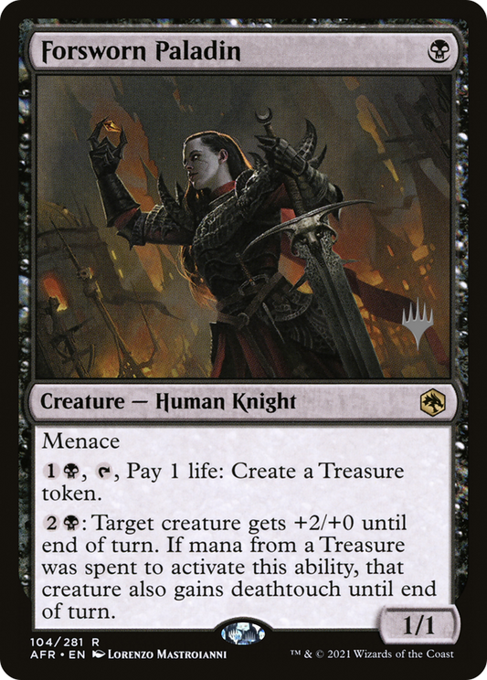 Forsworn Paladin (PPAFR-104P) (Foil)