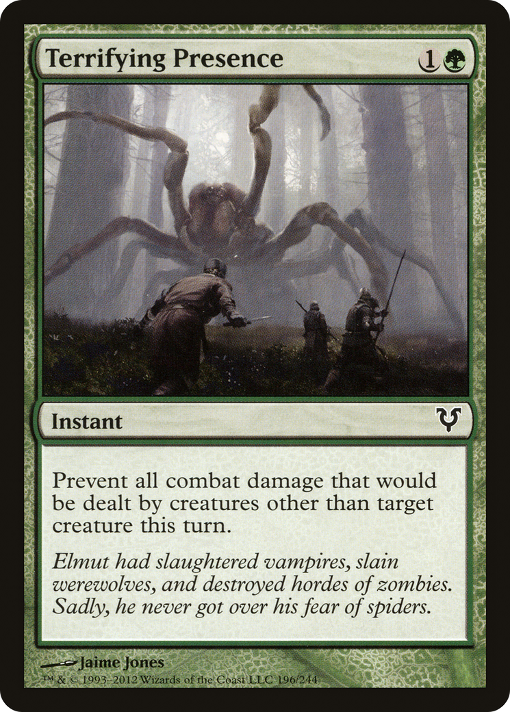 Terrifying Presence (AVR-196) (Foil)