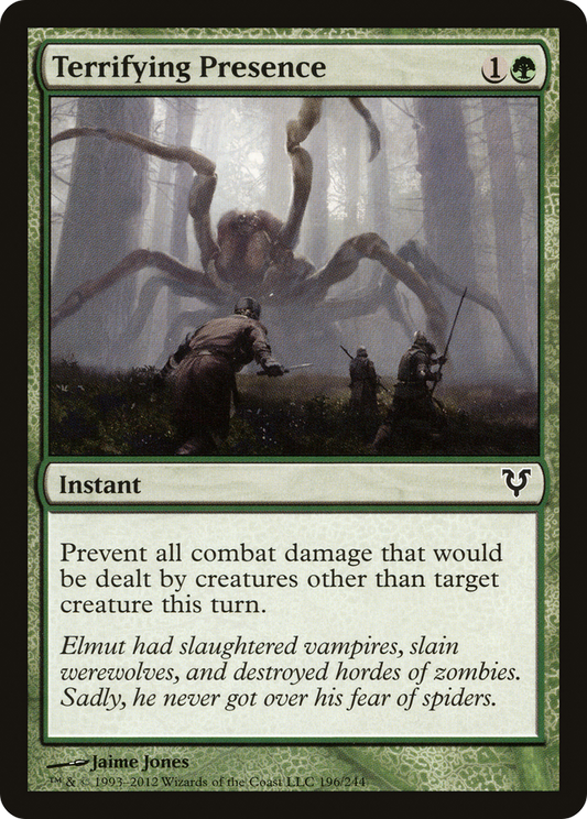 Terrifying Presence (AVR-196) (Foil)