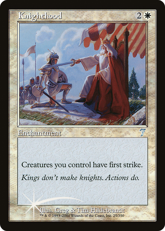 Knighthood (7ED-25★) (Foil)