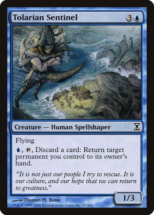 Tolarian Sentinel (TSP-087) (Foil)