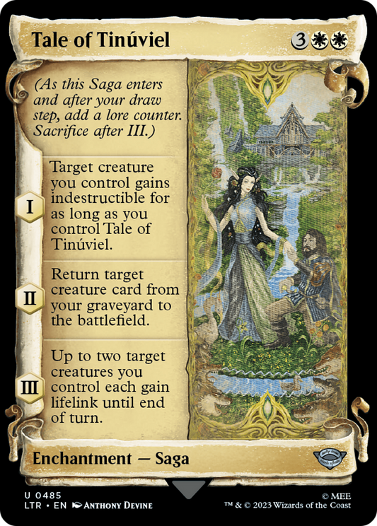 Tale of Tinúviel (LTR-485) (Showcase) (Scroll) (Foil)