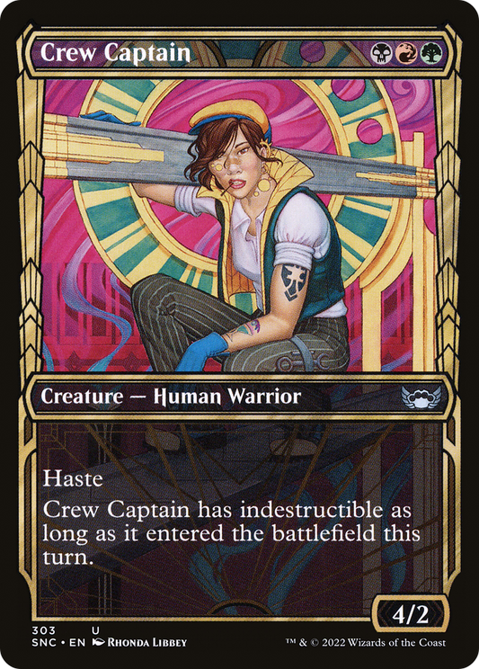Crew Captain (SNC-303) (Showcase) (Foil)