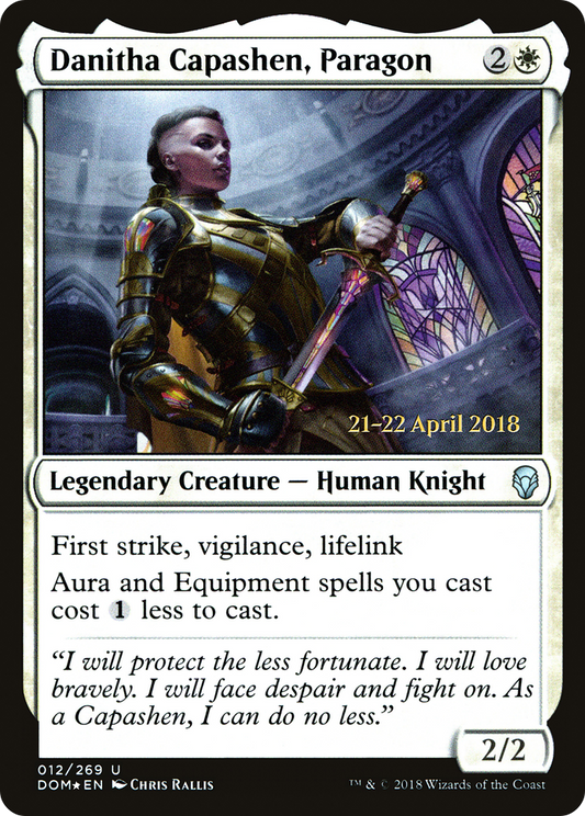 Danitha Capashen, Paragon (PRE-12S) (Foil)