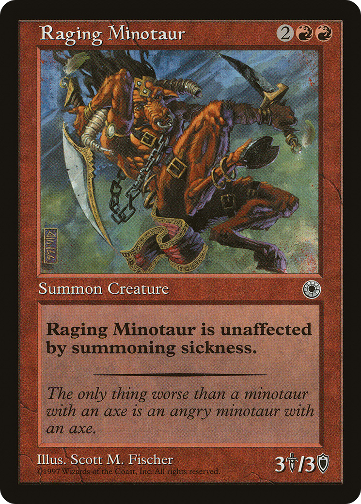 Raging Minotaur (POR-146)