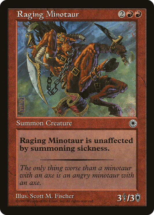 Raging Minotaur (POR-146)