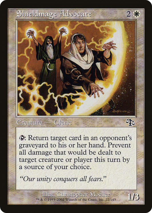 Shieldmage Advocate (JUD-022) (Foil)