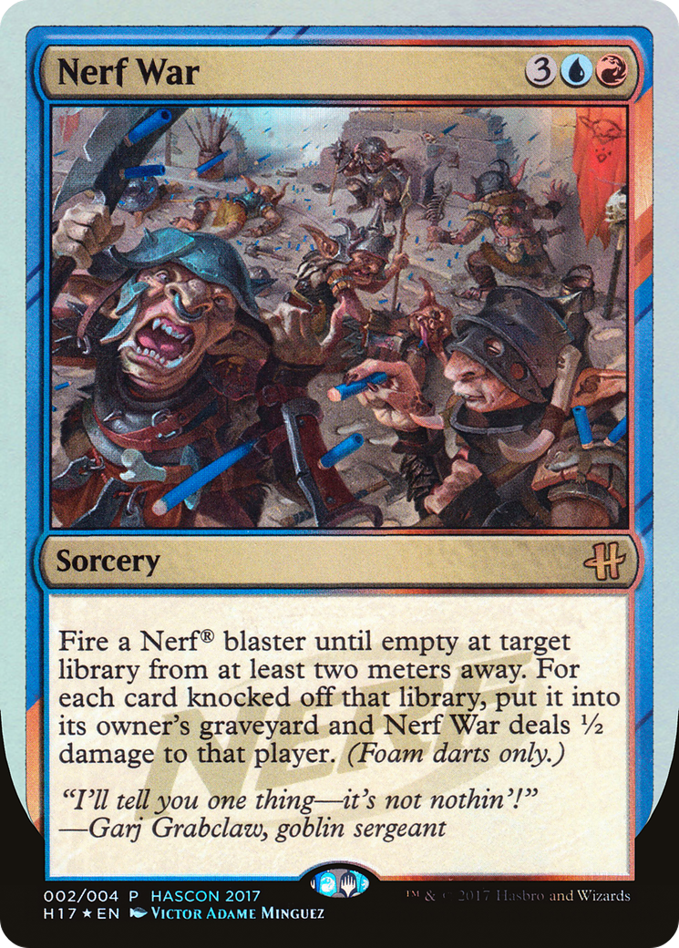 Nerf War (MEDIA-002) (Foil)