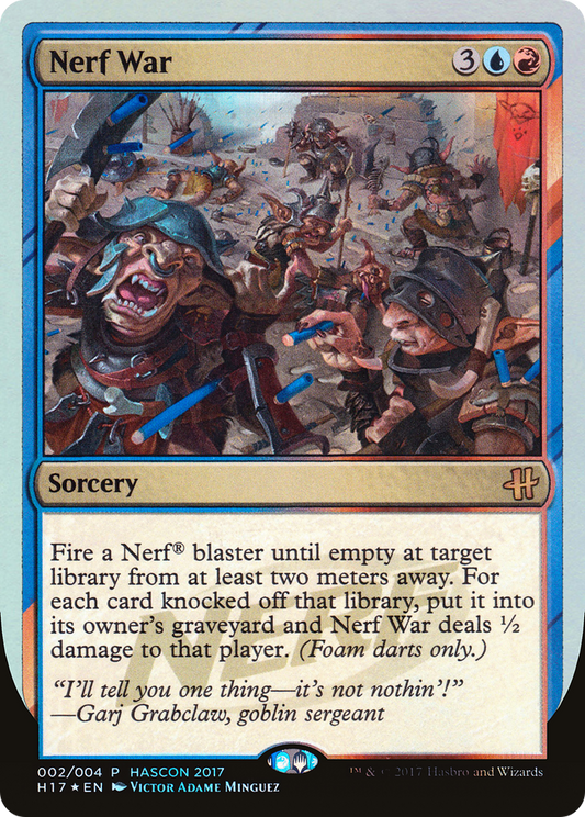 Nerf War (MEDIA-002) (Foil)