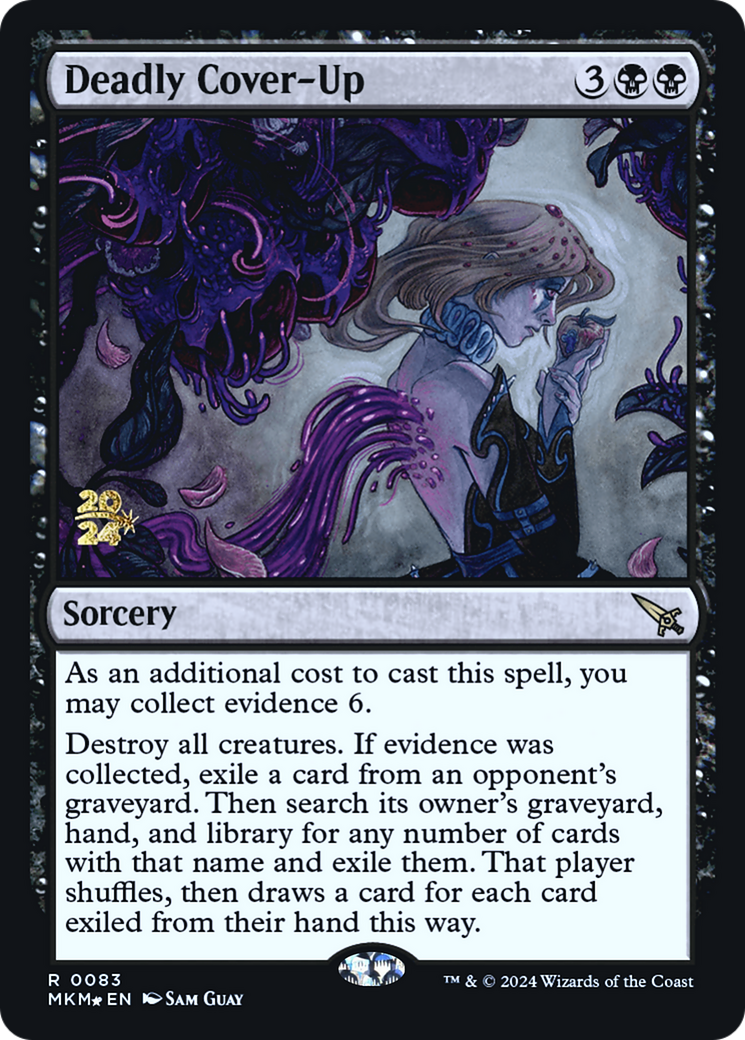 Deadly Cover-Up (PRE-83S) (Foil)