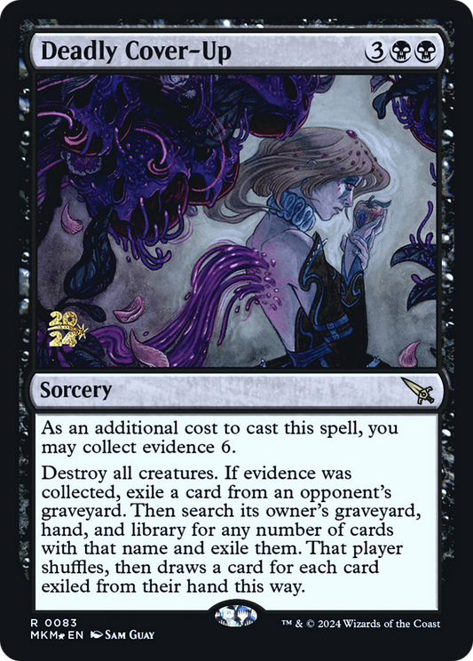 Deadly Cover-Up (PRE-83S) (Foil)