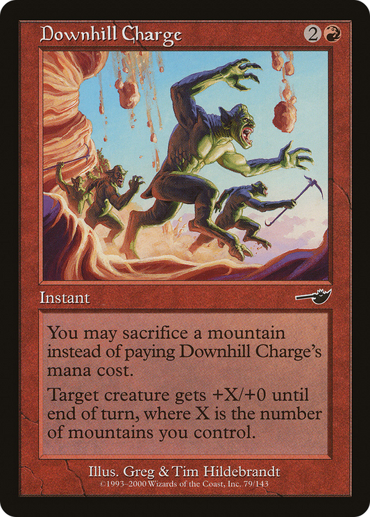 Downhill Charge (NMS-079) (Foil)