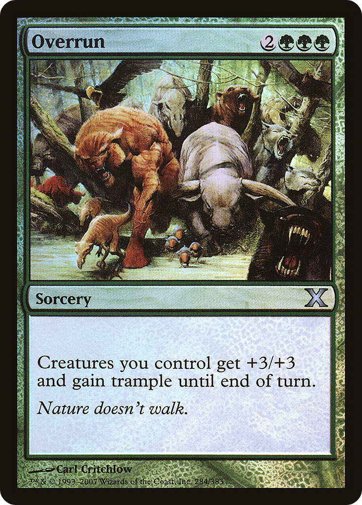 Overrun (10E-284★) (Foil)