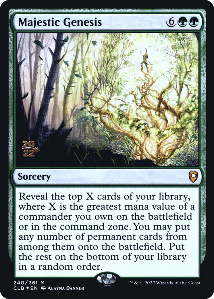 Majestic Genesis (PRE-240S) (Foil)