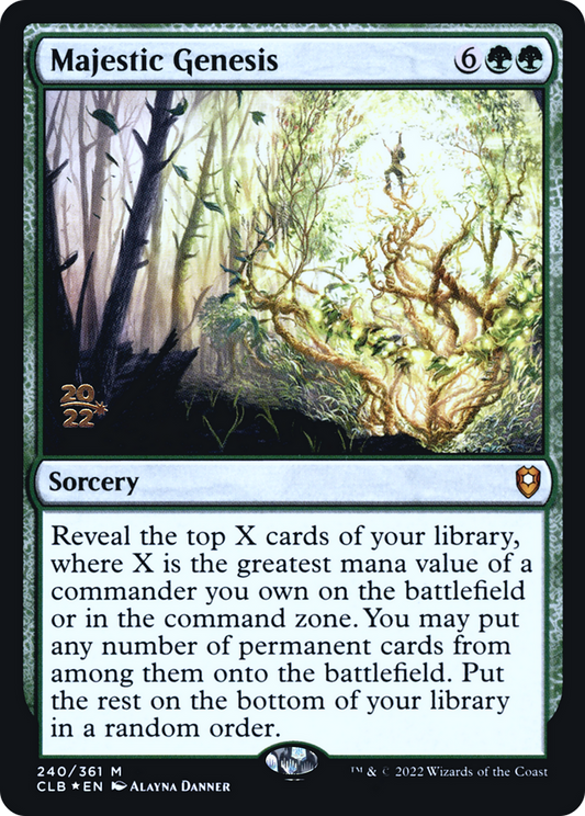 Majestic Genesis (PRE-240S) (Foil)