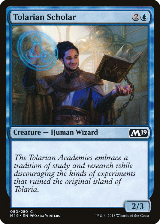Tolarian Scholar (M19-080)