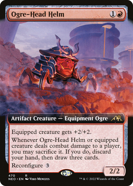 Ogre-Head Helm (NEO-470) (Extended Art)