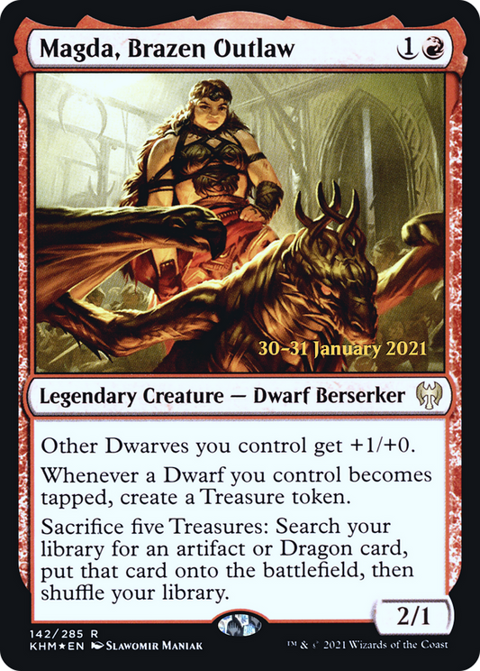 Magda, Brazen Outlaw (PRE-142S) (Foil)