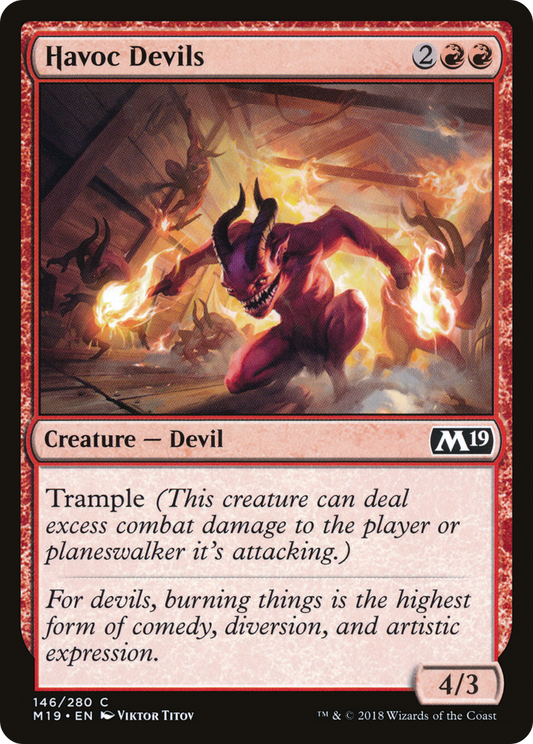 Havoc Devils (M19-146) (Foil)