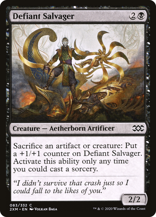 Defiant Salvager (2XM-083) (Foil)