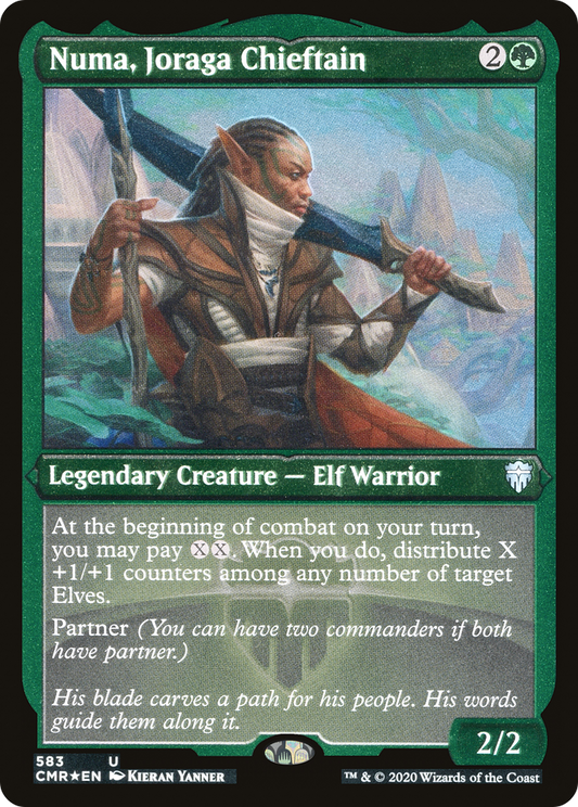 Numa, Joraga Chieftain (CMR-583) (Etched Foil)