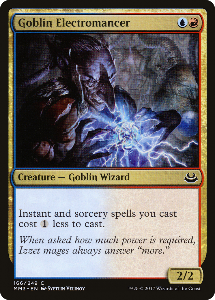 Goblin Electromancer (MM3-166) (Foil)