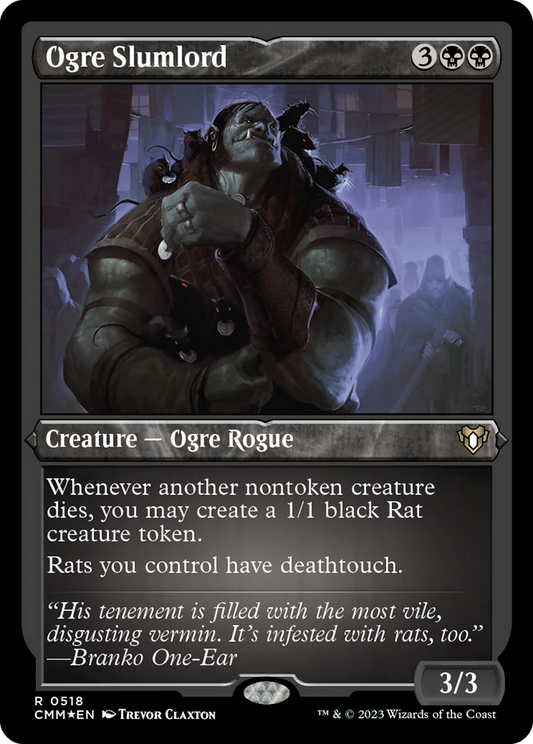 Ogre Slumlord (CMM-518) (Etched Foil)