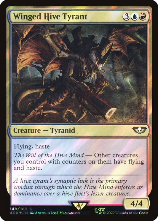 Winged Hive Tyrant (40K-148★) (Surge Foil)