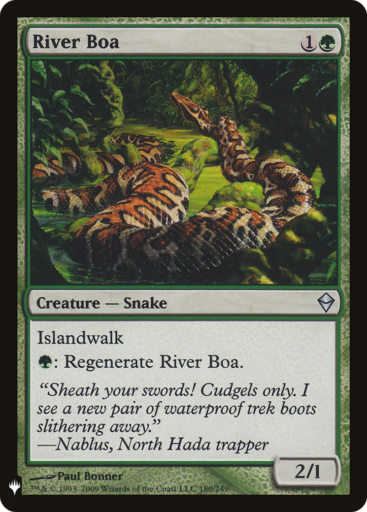 River Boa (LIST-ZEN-180)