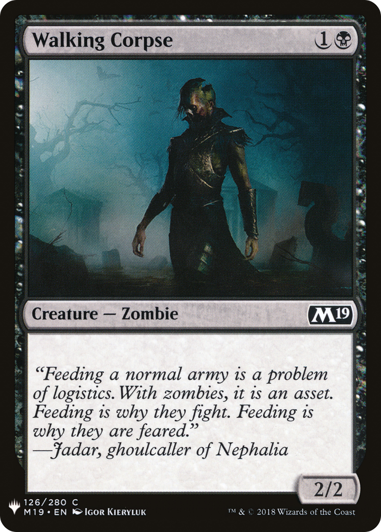 Walking Corpse (LIST-M19-126)